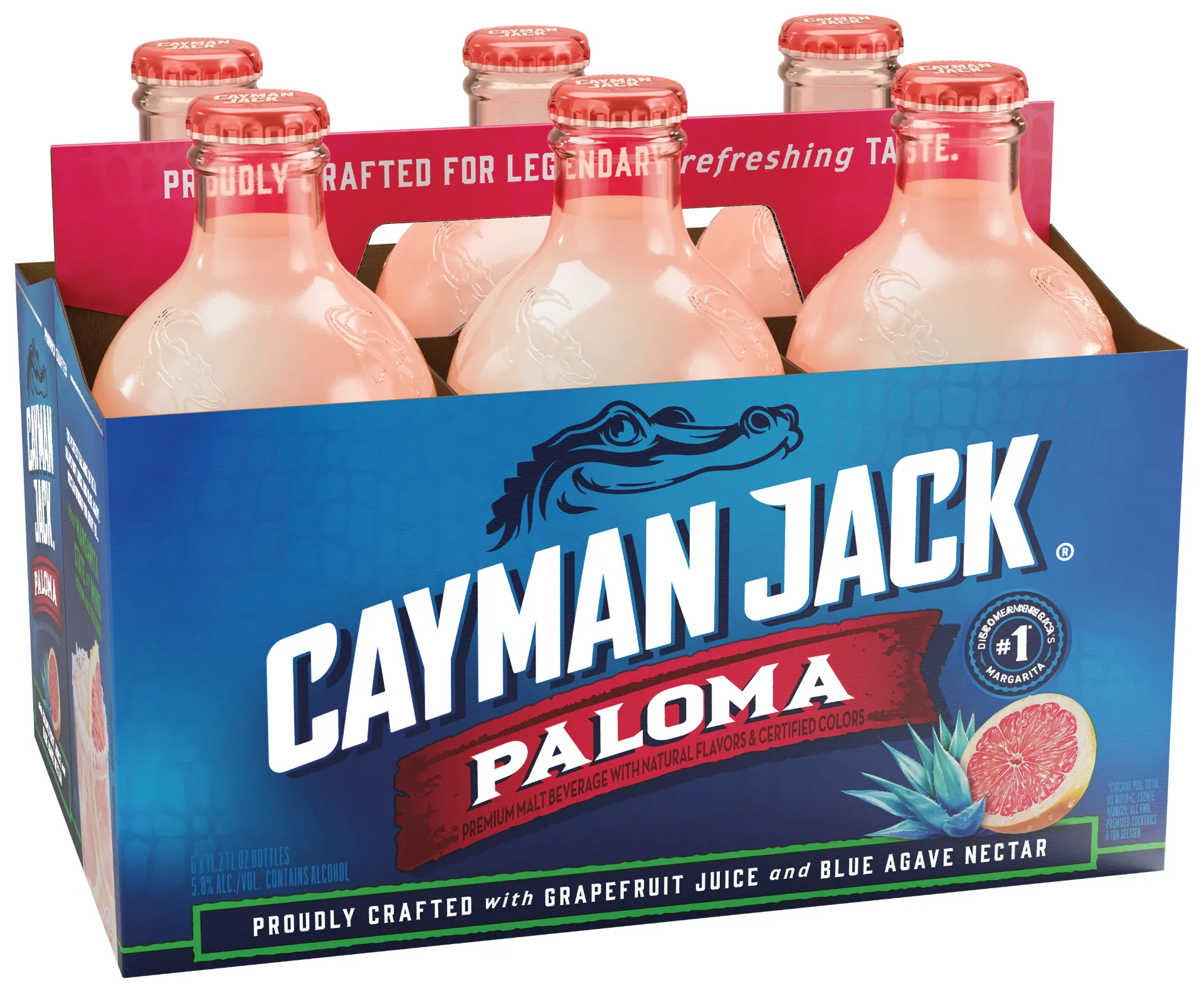 CAYMAN JACK PALOMA 11.2OZ 6PK BOTTLES 