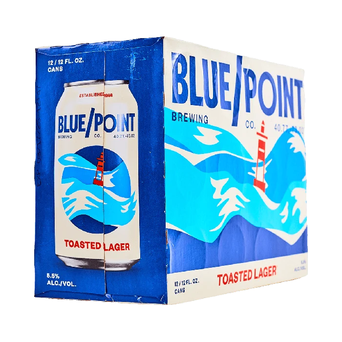 [333112] BLUE POINT TOASTED LAGER 12OZ 12PK CANS