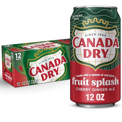 CANADA DRY CHERRY GIN 120Z 12PK CANS