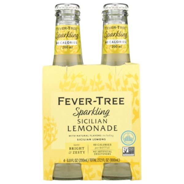 [137304] FEVER TREE LIMONADE 6.8OZ 4 PACK