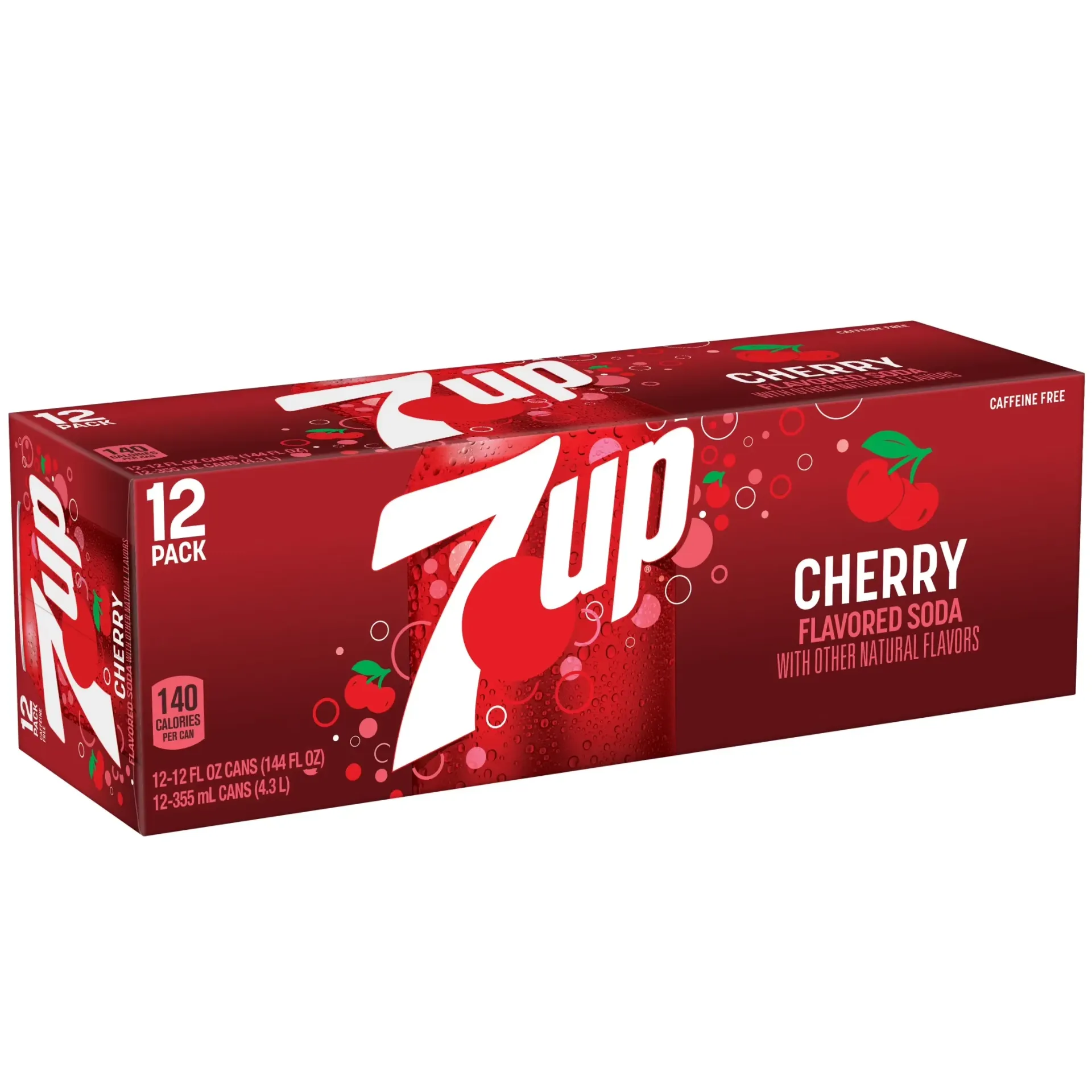 [1821012] 7UP CHERRY 12OZ 12PK CANS  