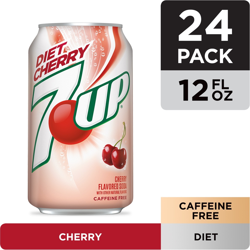 [1883024] 7UP CHERRY ZERO 12OZ CN 2/12   