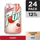 7UP CHERRY ZERO 12OZ CN 2/12   