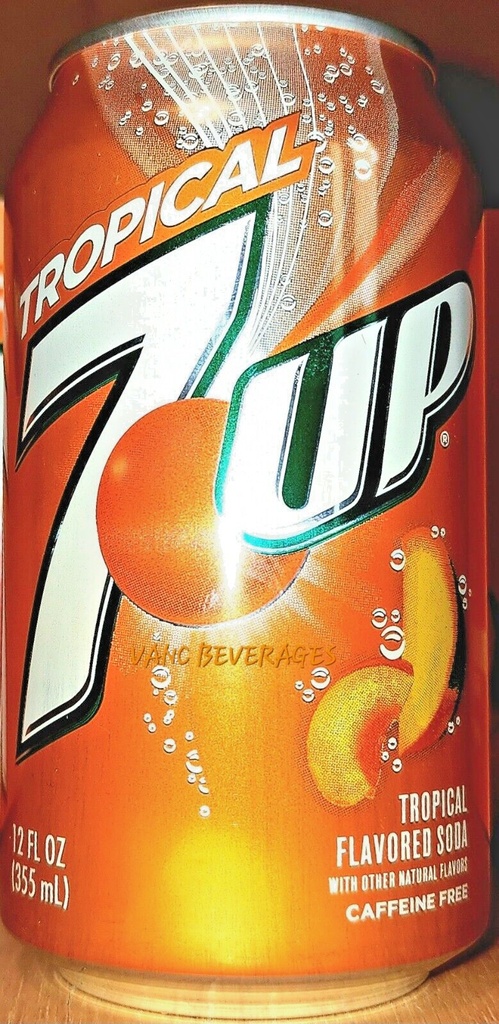 7UP TROPICAL 12OZ CAN  