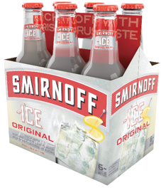SMIRNOFF ICE 12OZ 6PK BOTTLES 