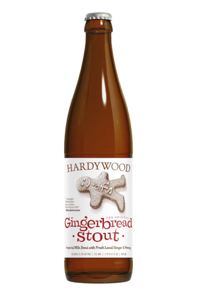 HARDYWOOD GINGERBREAD STOUT 16OZ CANS 4 PACK 