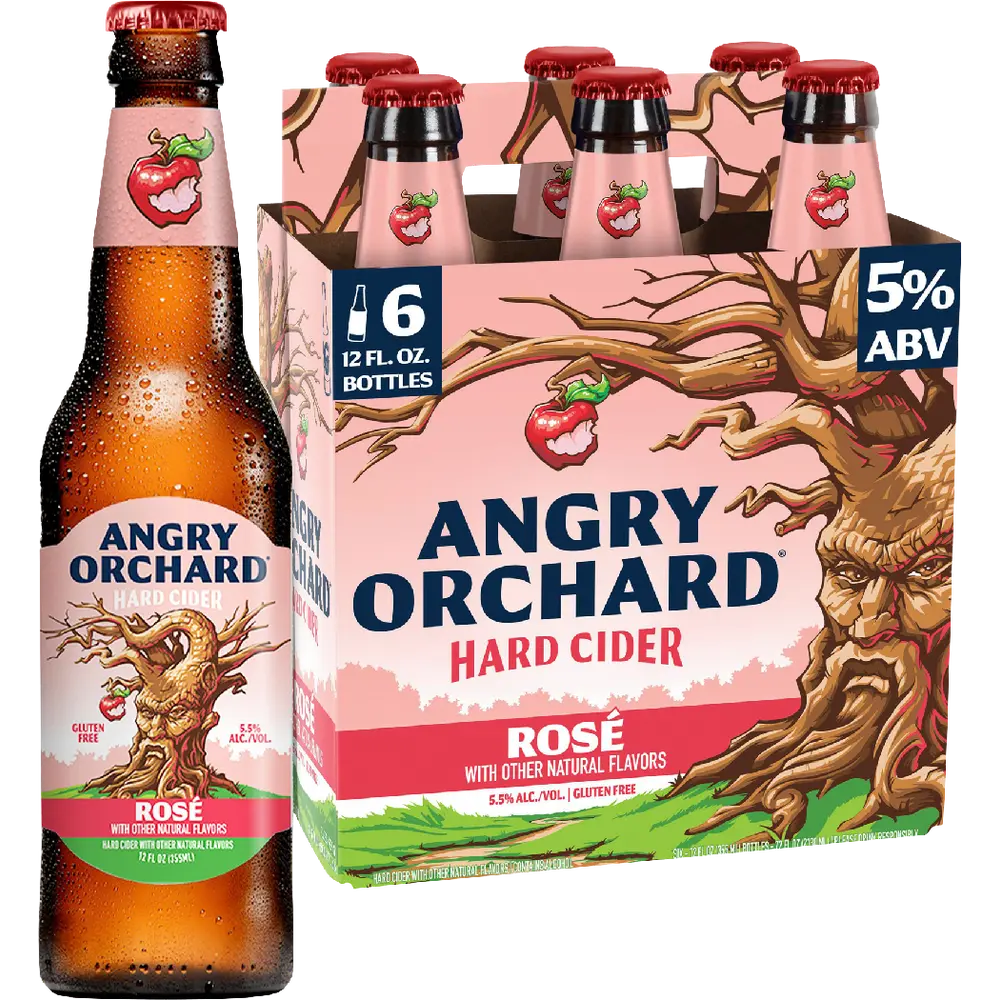 ANGRY ORCHARD ROSE 12OZ NR 4/6