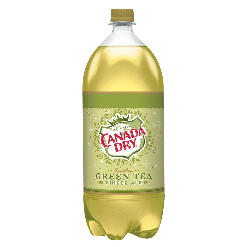 CANADA DRY GIN GREEN TEA 2L BOTTLE 