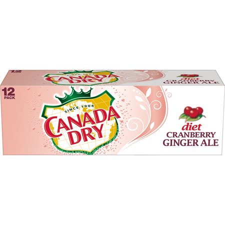 CANADA DRY GIN CRAMBERRY ZERO 120Z CN 2/12 