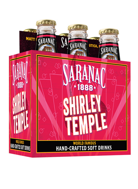 SARANAC SHIRLEY TEMPLE 12OZ 6PK BOTTLES 