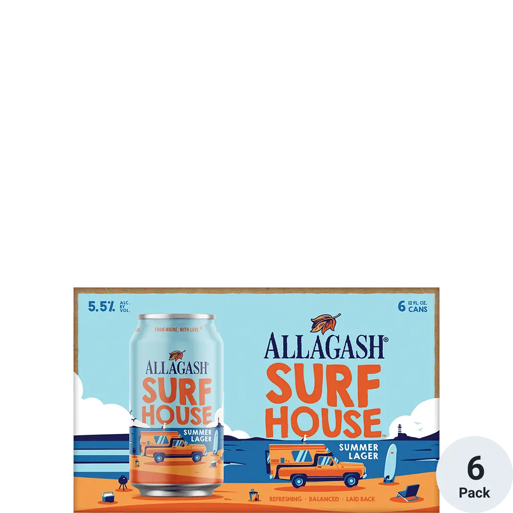 [1685006] ALLAGASH LAGER 12OZ 6PK CANS