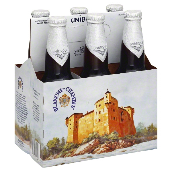 UNIBROUE BLANCHE DE CHAMBLY 12OZ 6PK BOTTLES