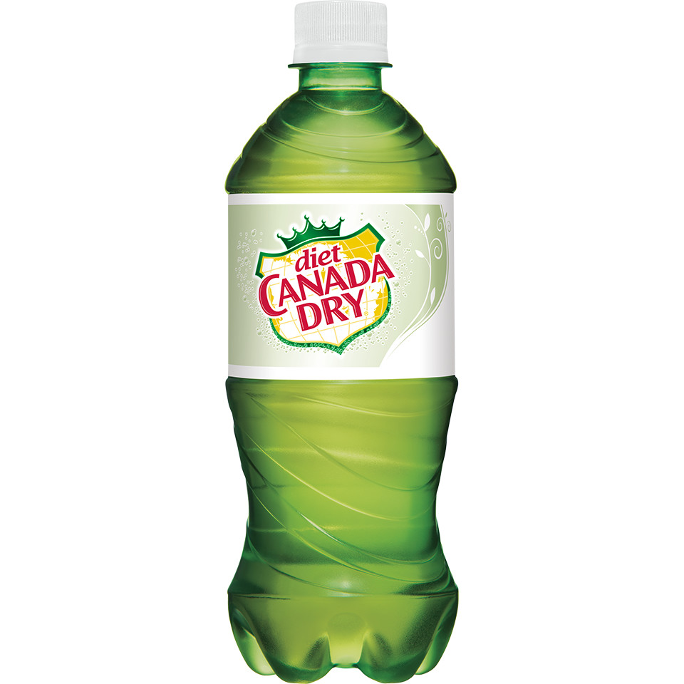 [840401] CANADA DRY DT GIN 20OZ BOTTLE
