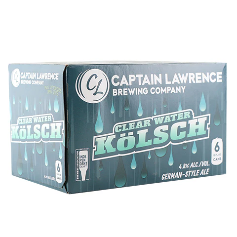 [0025006] CAPTAIN LAW CLEAR WATER 12OZ 6PK CANS