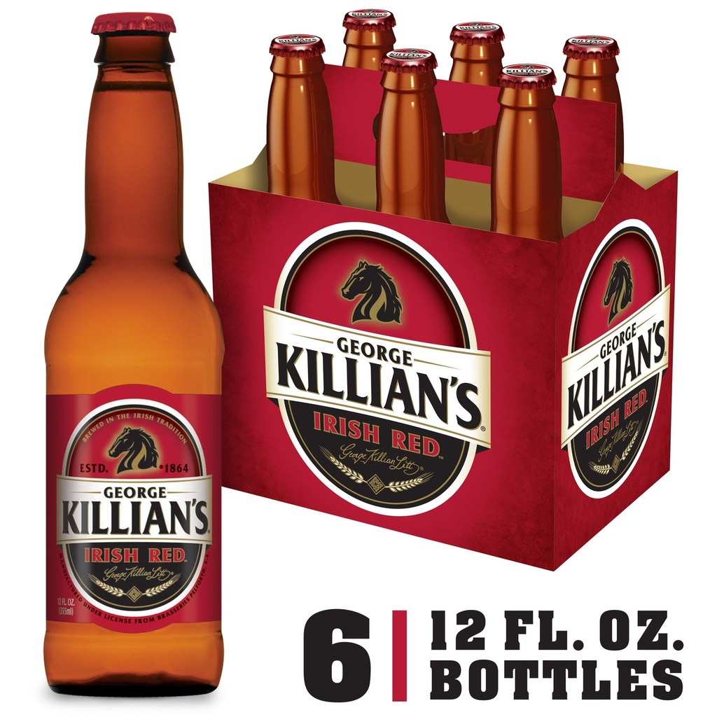 GEORGE KILLIANS RED 12OZ NR 6PK