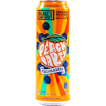 [0194004] BLAKE'S PEACH PARTY 19.2OZ 4PK CANS