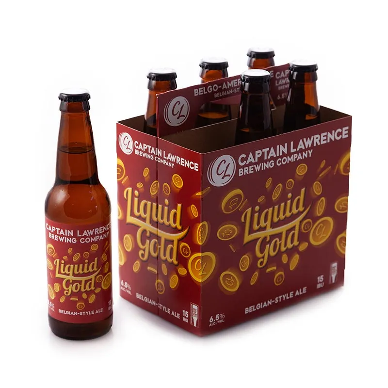 CAPTAIN LAW LIQUID GOLD 12OZ 6PK CANS