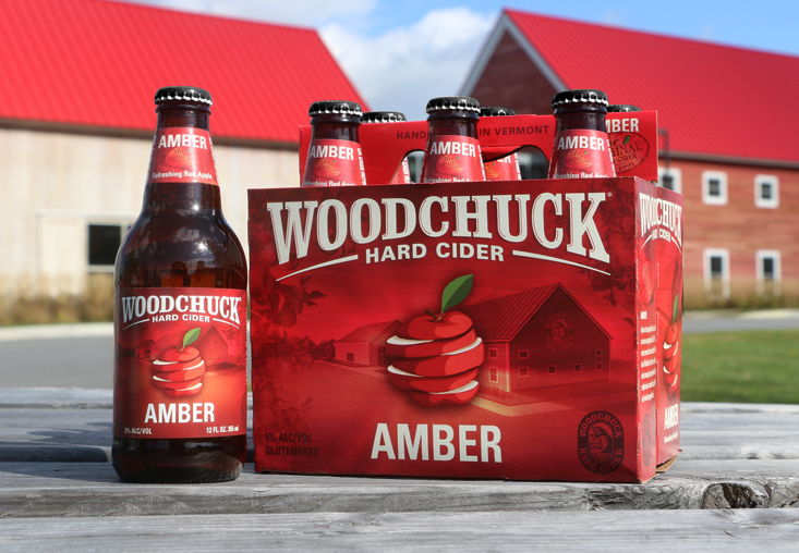 [009124] WOODCHUCK AMBER/GING 12OZ B 4/6