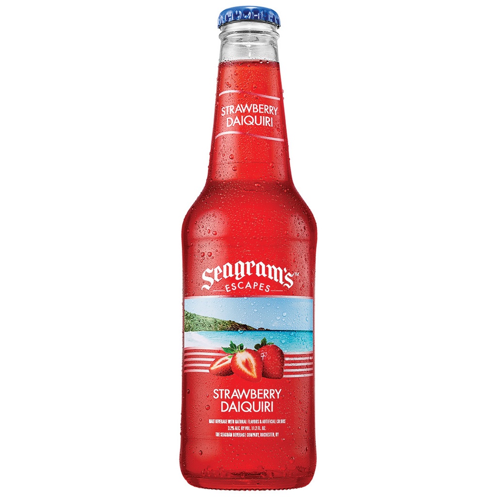SEAGRAM'S STRAW DAIQUIRI 11.2OZ BOTTLE
