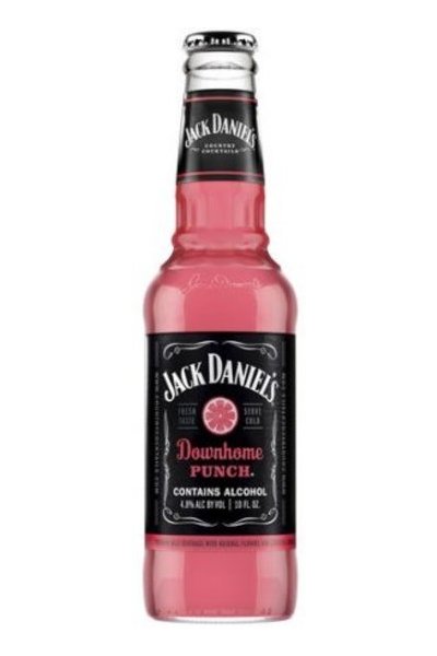 [601806] JACK DANIEL'S DOWNHOME PUNCH 10OZ 6PK BOTTLES