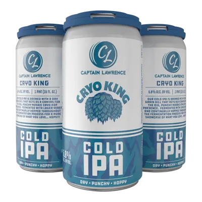 [087204] CAPTAIN LAW CRYO CRUSH IMP COLD IPA 16OZ 4PK CANS