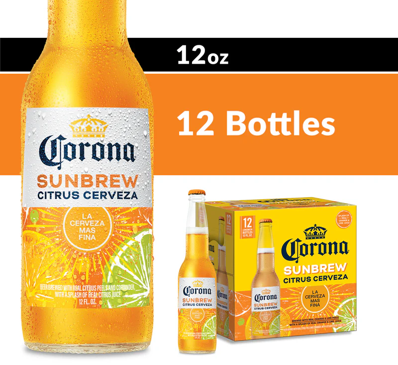 [24210012] CORONA SUNBREW 12OZ 12PK BOTTLES
