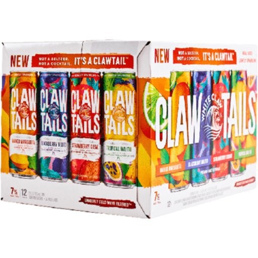 [4437012] WHITE CLAW CLAW TAILS 12OZ 12PK CANS