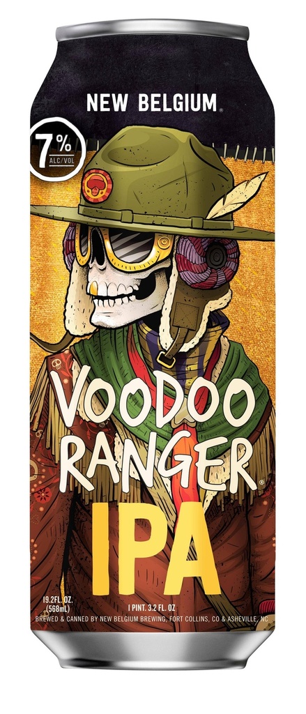 [7545701] VOODOO RANGER IPA 19.2OZ CAN