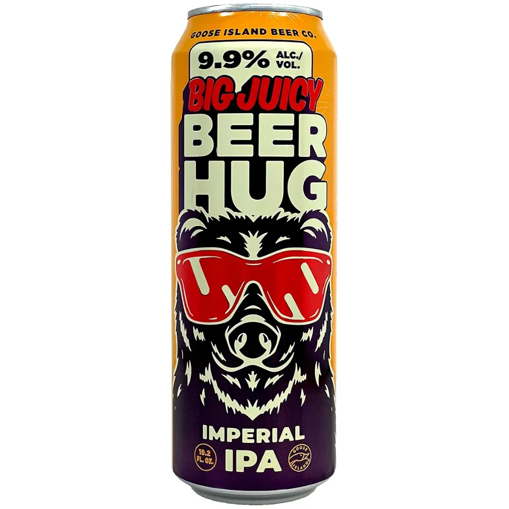 [3698701] GOOSE ISLAND BEER HUG BIG JUICY IMPERIAL IPA 19.2OZ CAN