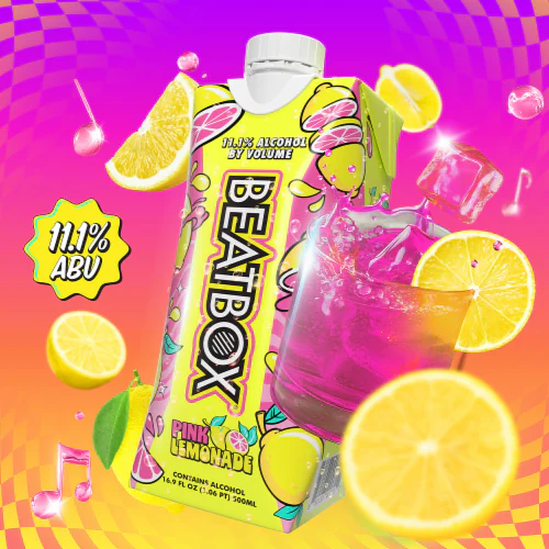 [BTBL012] BEATBOX PINK LEMON 16.9OZ B 1/12