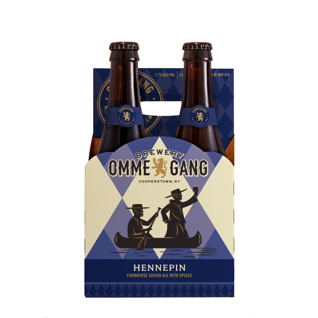 [649404] OMME-GANG HENNEPIN FARMHOUSE ALE 11.2OZ 4PK BOTTLES