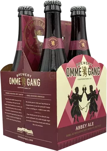 [021004] OMME-GANG ABBEY ALE DUBBEL ALE 11.2OZ 4PK BOTTLES